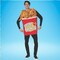 Bucket of Fried Chicken Costume Funny Food Tunic Photo Print Halloween Party Outfit